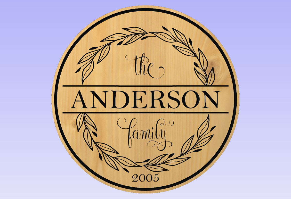 Farmhouse D3 Door Hanger