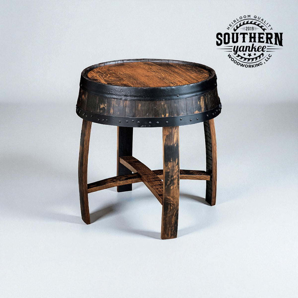 1773 Barrel Top End Tables